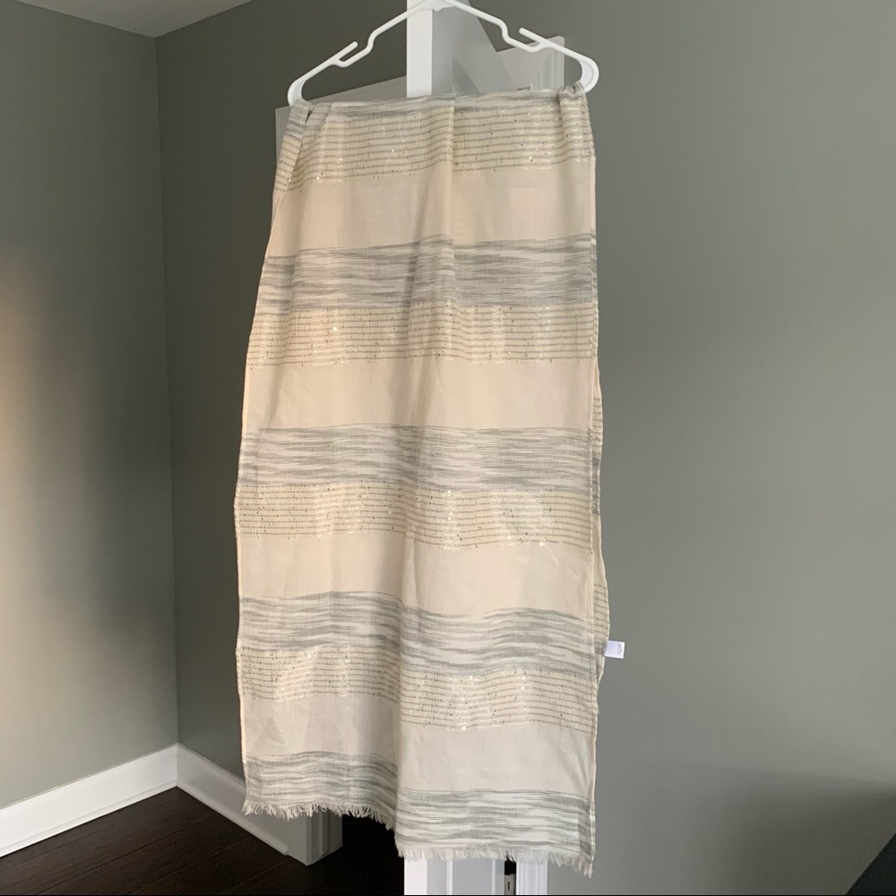Cream Loft Scarf